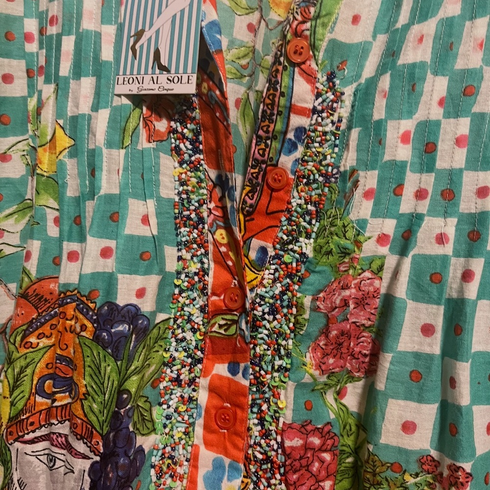 Colorful Patterned Maxi Dress - Picture 5 of 5